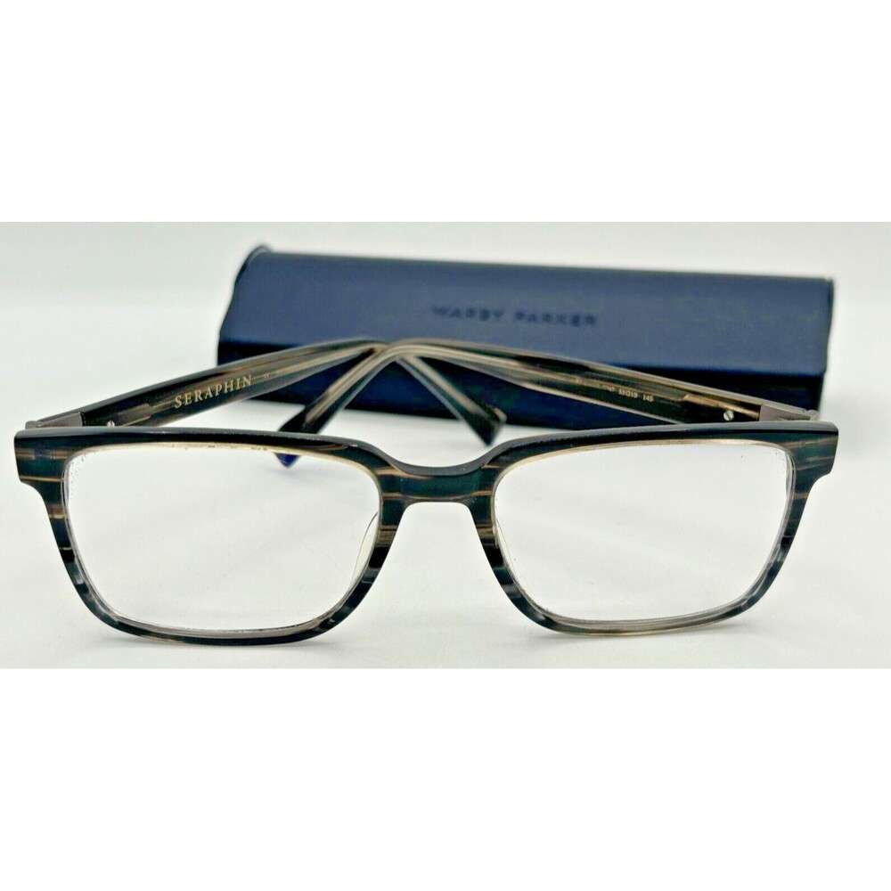 Seraphin Warby Parker‎ Paxton 8797 Eyeglass FRAMES ONLY 53-19 145 Tortoise Fade